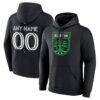 Austin FC Custom Team Authentic Pullover Hoodie - Black - Front View