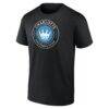 Charlotte FC Custom Team Authentic T-Shirt - Black - Side View