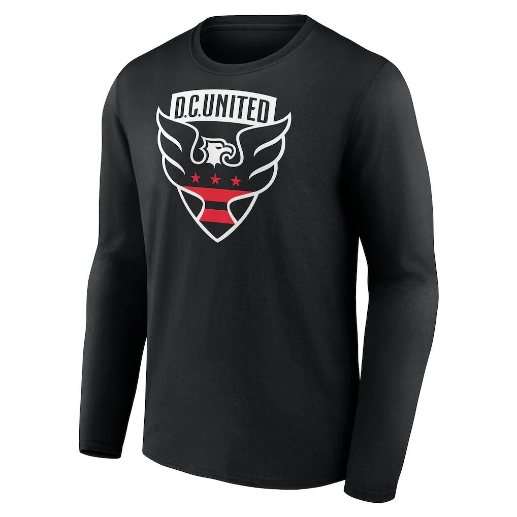 D.C. United Custom Team Authentic Long Sleeve T-Shirt