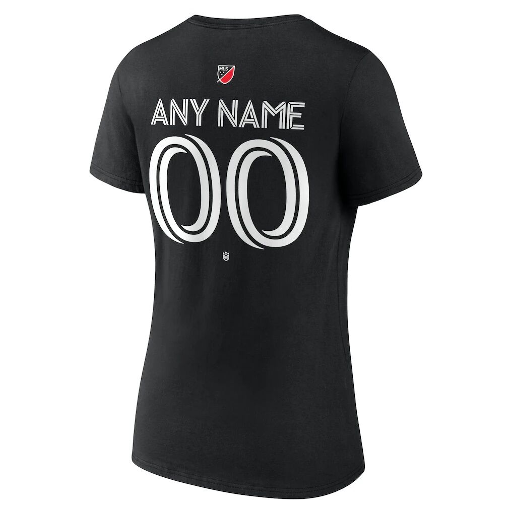 D.C. United Women's Custom Team Authentic V-Neck T-Shirt