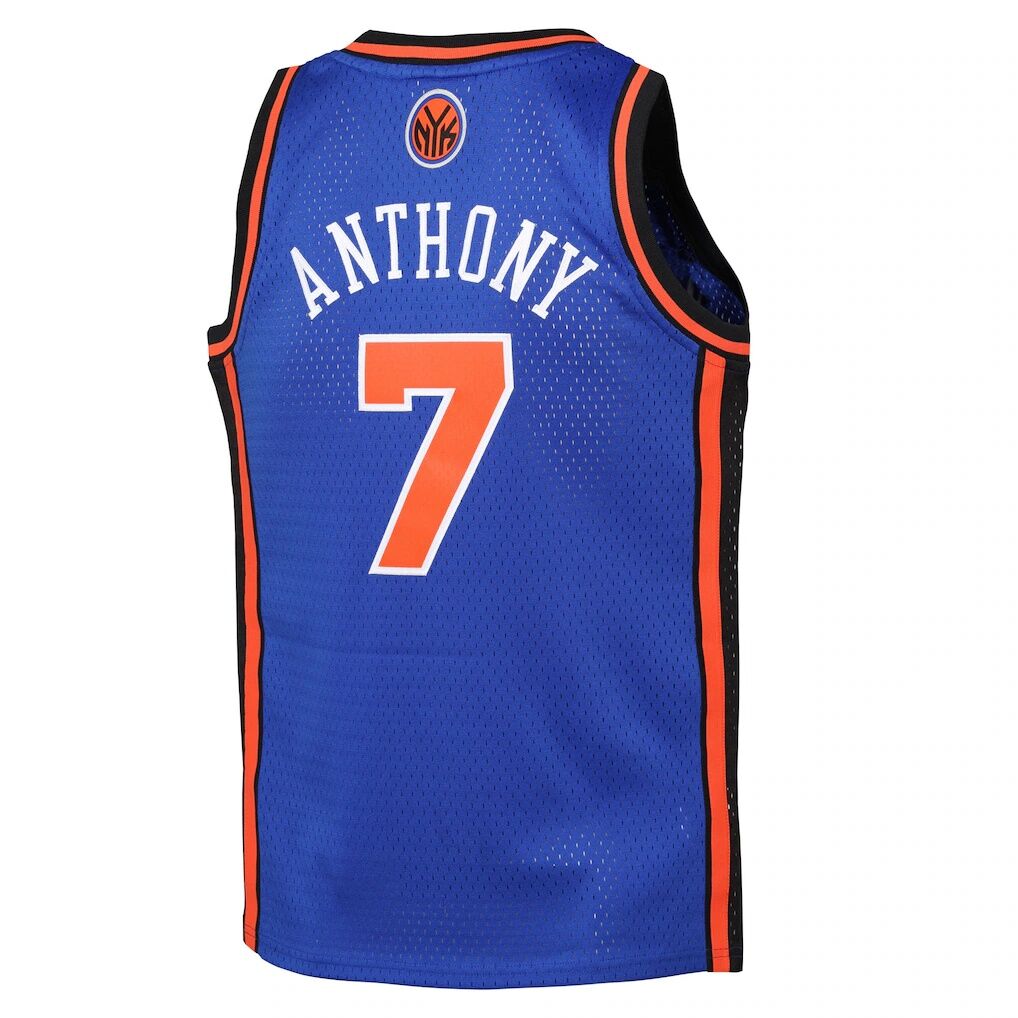 Carmelo Anthony New York Knicks Mitchell & Ness Youth 2010/11 Hardwood Classics Swingman Jersey