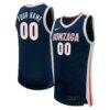 Gonzaga Bulldogs Nike Unisex Replica Custom Jersey - Navy - Front View