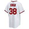 Steven Kwan Cleveland Guardians Nike Home Replica Jersey - White - Detail View