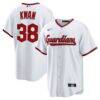 Steven Kwan Cleveland Guardians Nike Home Replica Jersey - White - Front View