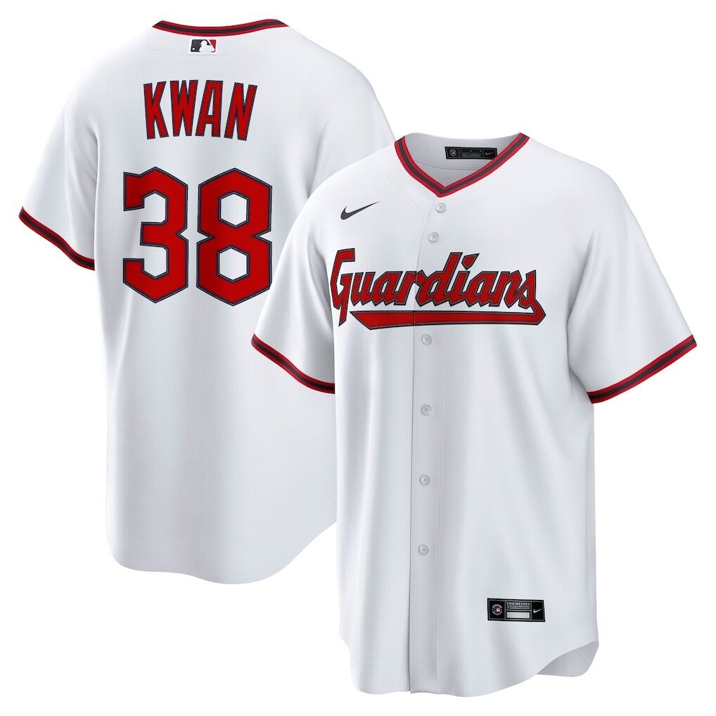 Steven Kwan Cleveland Guardians Nike Home Replica Jersey