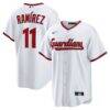 José Ramírez Cleveland Guardians Nike Home Replica Jersey - White - Front View