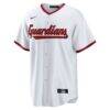 José Ramírez Cleveland Guardians Nike Home Replica Jersey - White - Side View