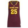 #25 Arizona State Sun Devils adidas Youth Replica Swingman Jersey - - Side View
