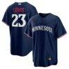 Royce Lewis Minnesota Twins Nike Alternate 2 Replica Jersey - Navy - Front View