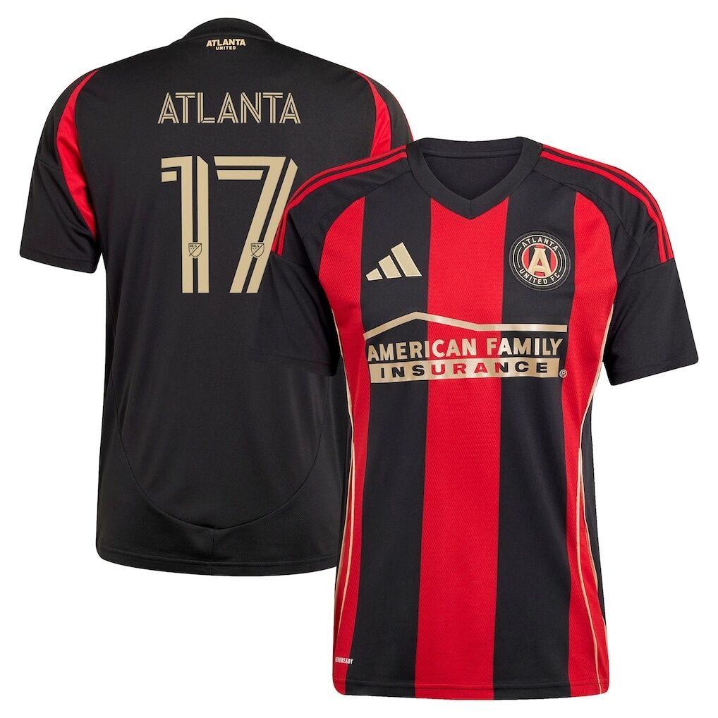 #17 Atlanta United FC adidas 2025 The Connector Replica Player Jersey