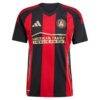 #17 Atlanta United FC adidas 2025 The Connector Replica Player Jersey - Black - Side View