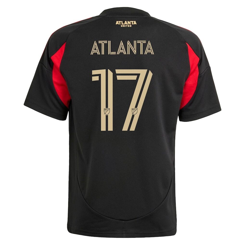 #17 Atlanta United FC adidas Youth 2025 The Connector Replica Player Jersey