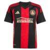 #17 Atlanta United FC adidas Youth 2025 The Connector Replica Player Jersey - Black - Side View