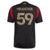 Aleksei Miranchuk Atlanta United FC adidas 2025 The Connector Replica Player Jersey - Black - Detail View