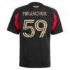 Aleksei Miranchuk Atlanta United FC adidas Youth 2025 The Connector Replica Player Jersey - Black - Detail View