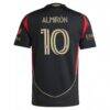 Miguel Almiron Atlanta United FC adidas 2025 The Connector Authentic Player Jersey - Black - Detail View