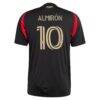 Miguel Almiron Atlanta United FC adidas 2025 The Connector Replica Player Jersey - Black - Detail View