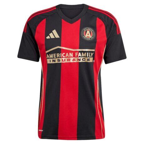 Miguel Almiron Atlanta United FC adidas 2025 The Connector Replica Player Jersey - Black - Side View