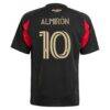 Miguel Almiron Atlanta United FC adidas Youth 2025 The Connector Replica Player Jersey - Black - Detail View