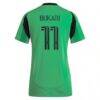 Osman Bukari Austin FC adidas Youth 2025 The Heartbeat Kit Replica Player Jersey - Green - Detail View