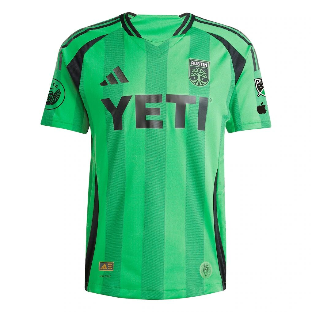 Brandon Vazquez Austin FC adidas 2025 The Heartbeat Kit Authentic Player Jersey