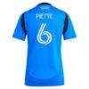 Samuel Piette CF Montreal adidas Women's 2025 Montréal Original Replica Player Jersey - Blue - Detail View