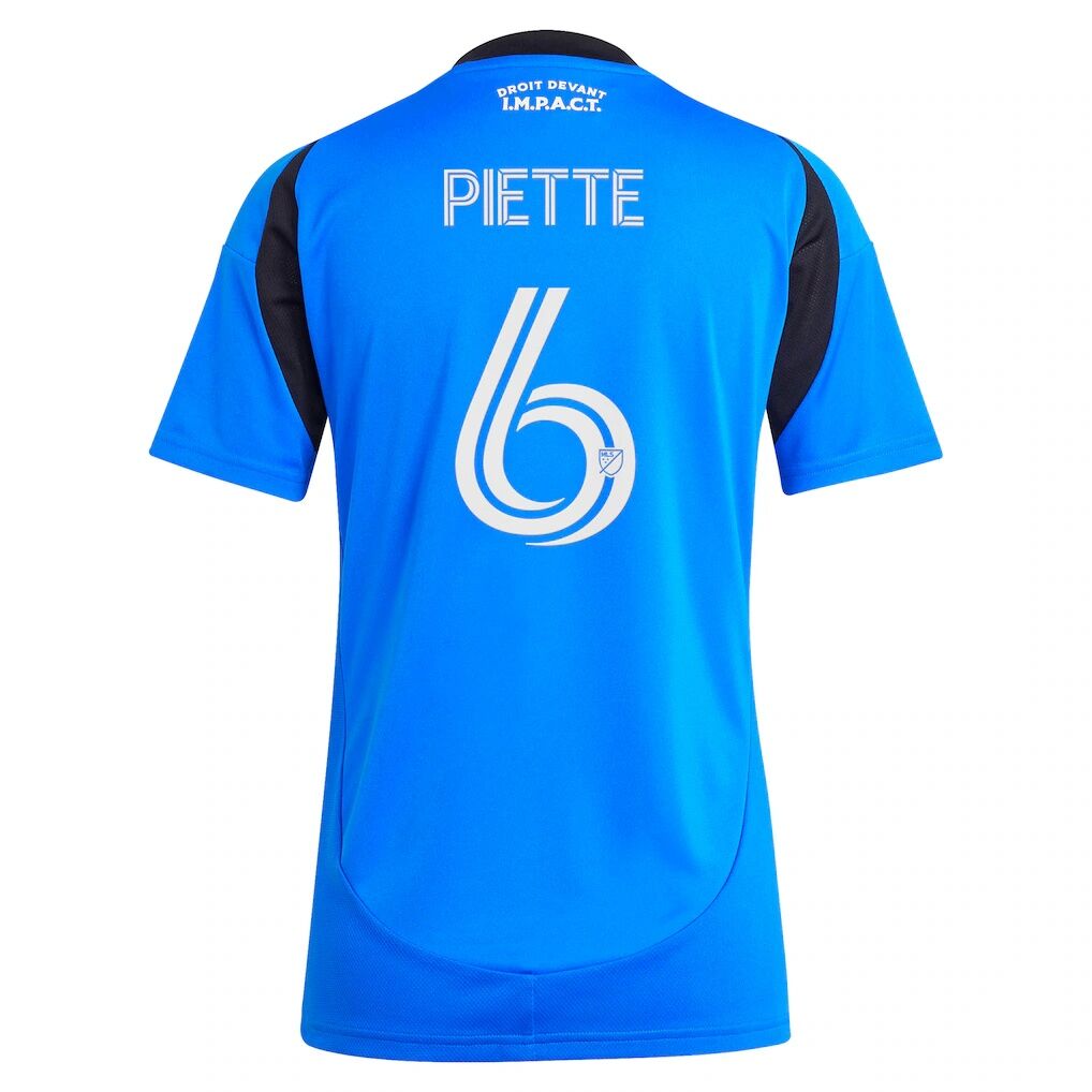 Samuel Piette CF Montreal adidas Women's 2025 Montréal Original Replica Player Jersey