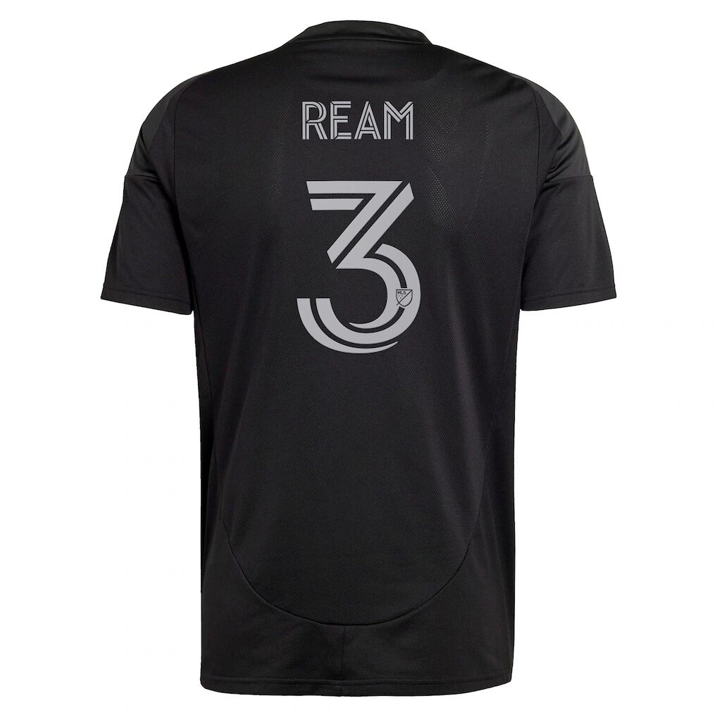 Tim Ream Charlotte FC adidas 2025 Fortress Kit Replica Player Jersey