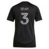 Tim Ream Charlotte FC adidas Women's 2025 Fortress Kit Replica Player Jersey - Black - Detail View