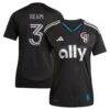 Tim Ream Charlotte FC adidas Women's 2025 Fortress Kit Replica Player Jersey - Black - Front View