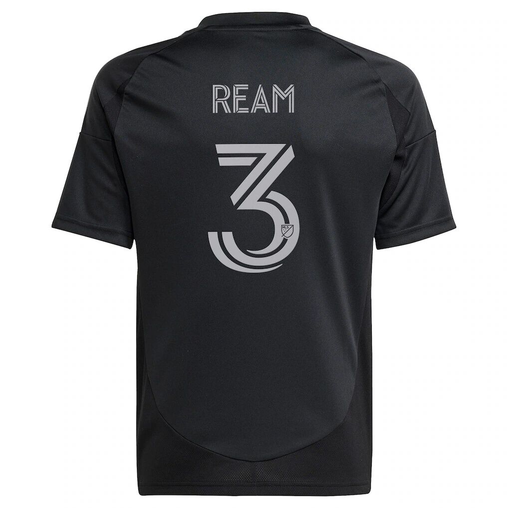 Tim Ream Charlotte FC adidas Youth 2025 Fortress Kit Replica Player Jersey