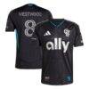 Ashley Westwood Charlotte FC adidas 2025 Fortress Kit Authentic Player Jersey - Black - Front View
