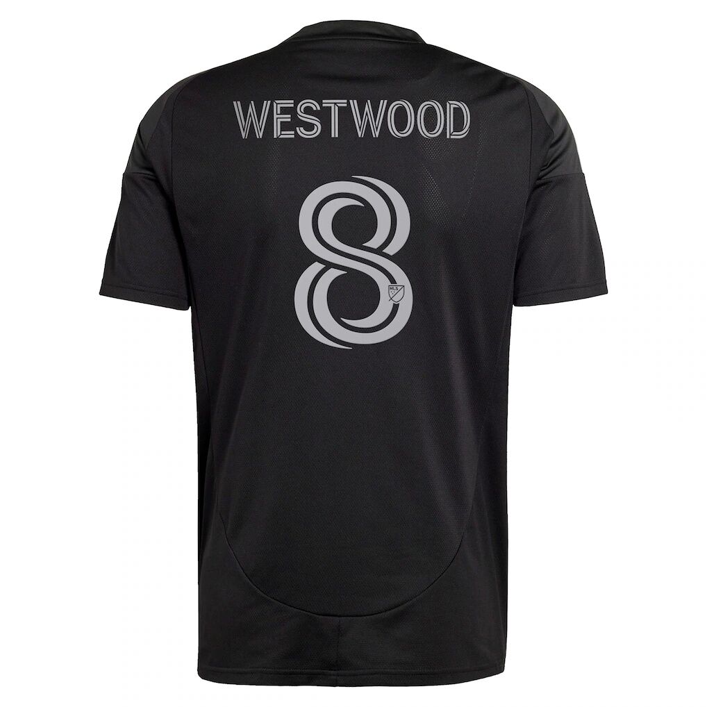 Ashley Westwood Charlotte FC adidas 2025 Fortress Kit Replica Player Jersey