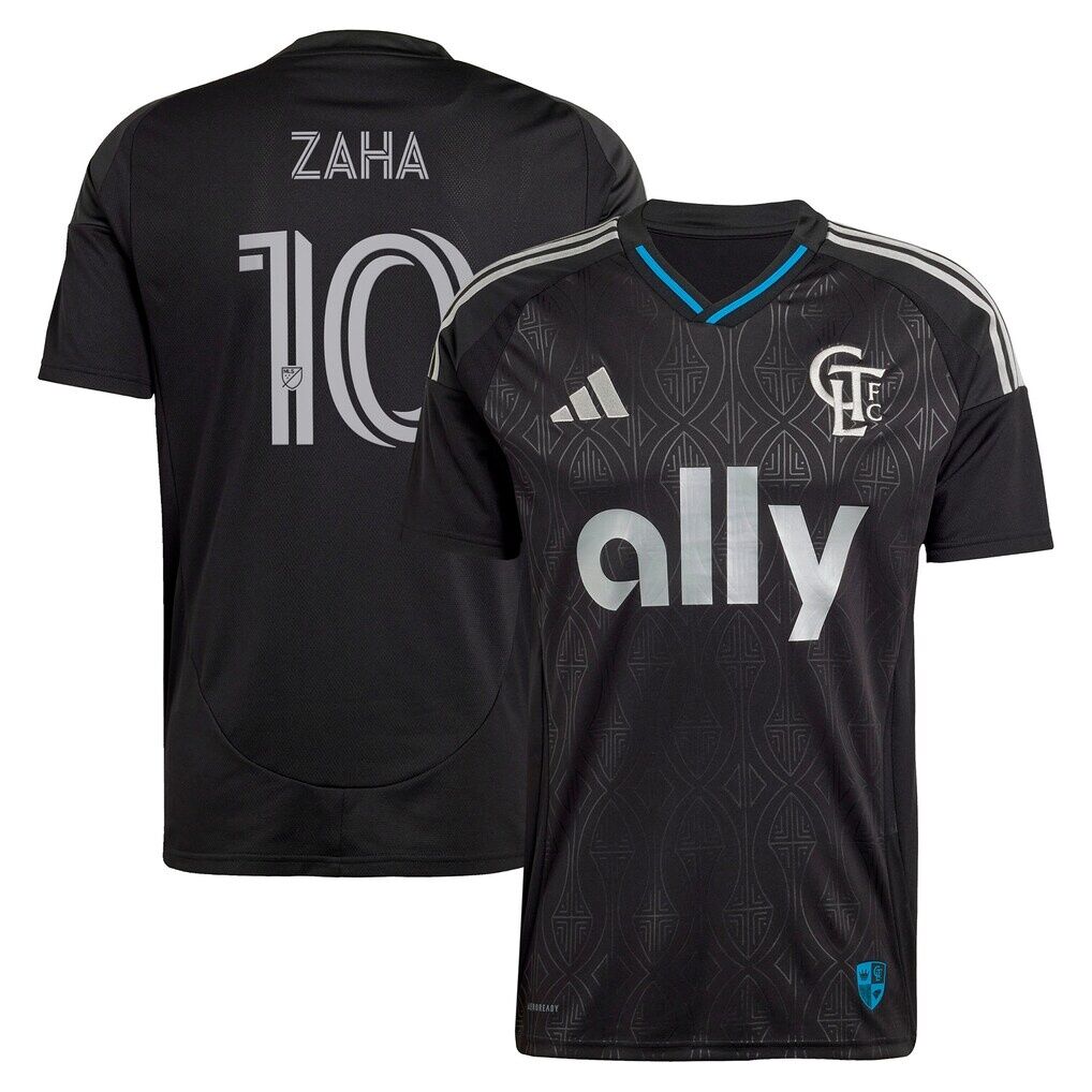 Wilfried Zaha Charlotte FC adidas 2025 Fortress Kit Replica Player Jersey