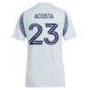 Kellyn Acosta Chicago Fire adidas Women's 2025 The Municipal Kit Replica Player Jersey - - Detail View