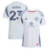 Kellyn Acosta Chicago Fire adidas Women's 2025 The Municipal Kit Replica Player Jersey - - Front View