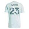 Cole Bassett Colorado Rapids adidas 2025 Headwaters Replica Player Jersey - Green - Detail View