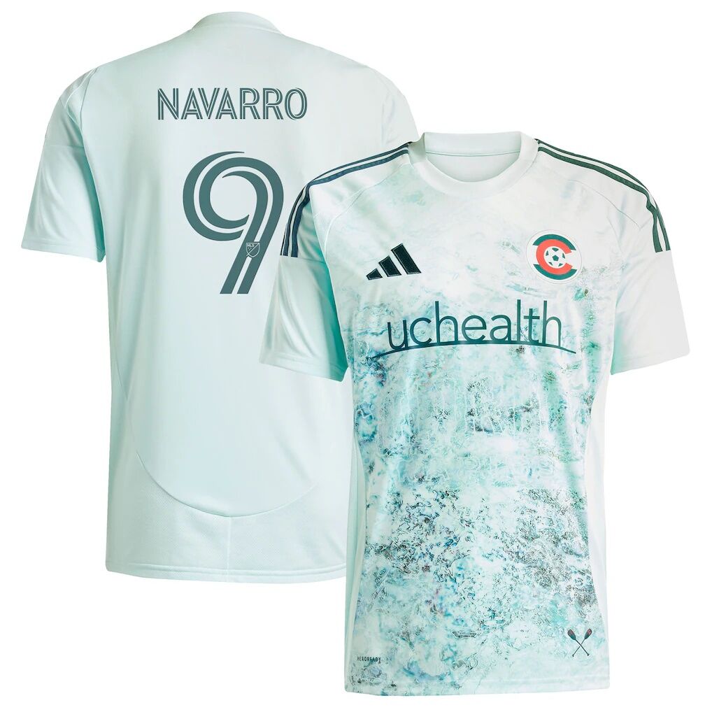 Rafael Navarro Colorado Rapids adidas 2025 Headwaters Replica Player Jersey