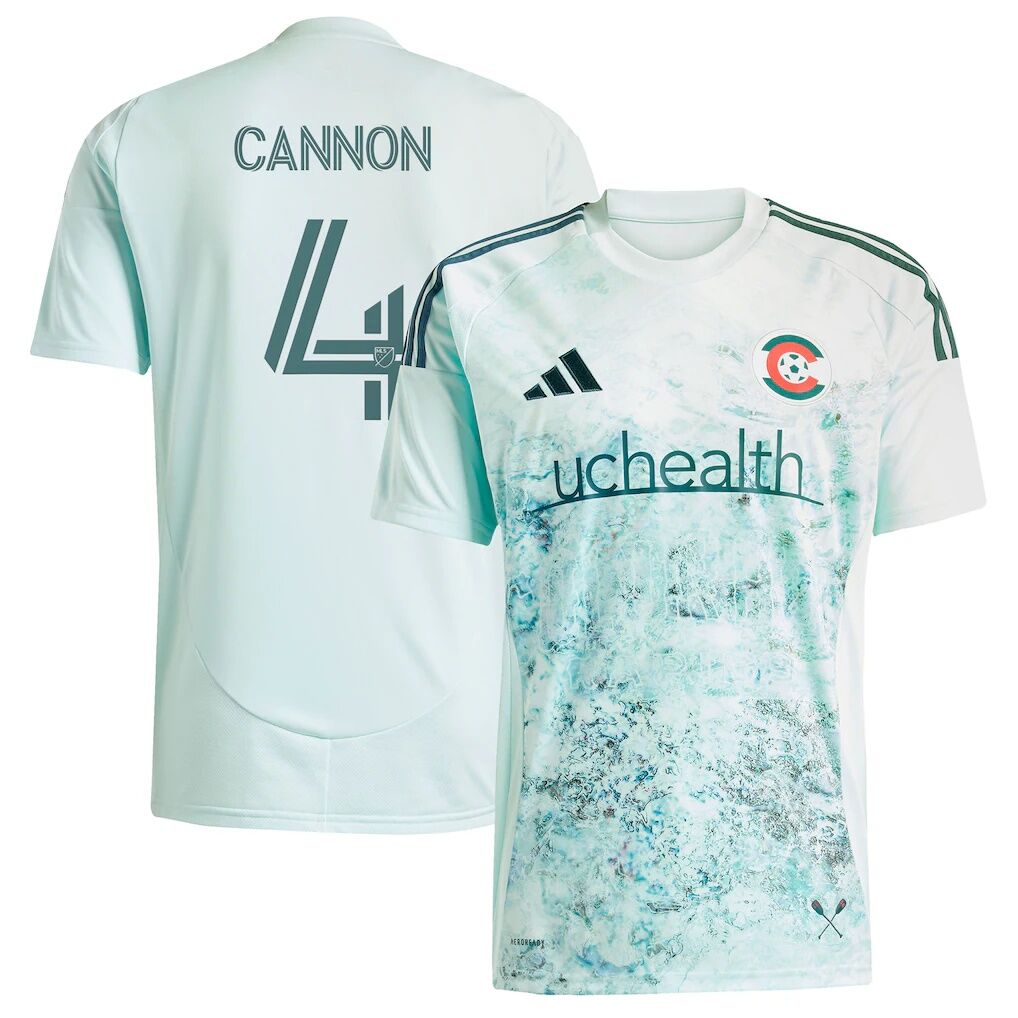 Reggie Cannon Colorado Rapids adidas 2025 Headwaters Replica Player Jersey