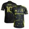 Diego Rossi Columbus Crew adidas 2025 The Goosebumps Kit Authentic Player Jersey - Black - Front View