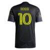 Diego Rossi Columbus Crew adidas 2025 The Goosebumps Kit Replica Player Jersey - Black - Detail View