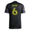 Darlington Nagbe Columbus Crew adidas 2025 The Goosebumps Kit Replica Player Jersey - Black - Detail View