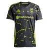 Darlington Nagbe Columbus Crew adidas 2025 The Goosebumps Kit Replica Player Jersey - Black - Side View