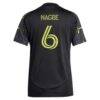 Darlington Nagbe Columbus Crew adidas Women's 2025 The Goosebumps Kit Replica Player Jersey - Black - Detail View