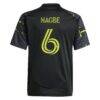 Darlington Nagbe Columbus Crew adidas Youth 2025 The Goosebumps Kit Replica Player Jersey - Black - Detail View