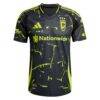 Sean Zawadzki Columbus Crew adidas 2025 The Goosebumps Kit Authentic Player Jersey - Black - Side View