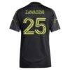 Sean Zawadzki Columbus Crew adidas Women's 2025 The Goosebumps Kit Replica Player Jersey - Black - Detail View