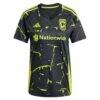 Sean Zawadzki Columbus Crew adidas Women's 2025 The Goosebumps Kit Replica Player Jersey - Black - Side View