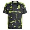 Sean Zawadzki Columbus Crew adidas Youth 2025 The Goosebumps Kit Replica Player Jersey - Black - Side View