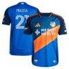 Matt Miazga FC Cincinnati adidas 2025 Orange and Blue Legacy Kit Authentic Player Jersey - Blue - Front View